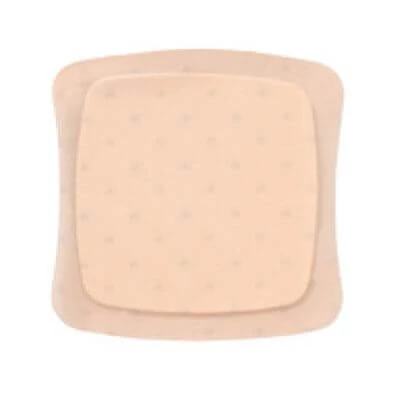 Steriel hydrocellulair polyurethaanschuim aquacel ag schuim kleefverband 8x8 cm 10 stuks