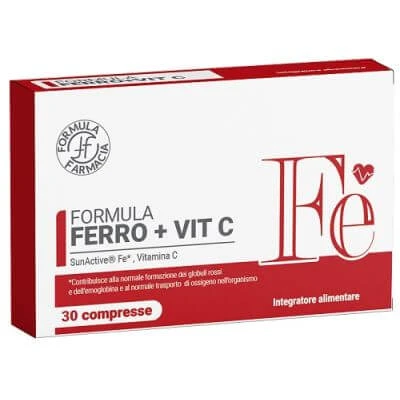 IJzer + vitamine c formule 30 tabletten