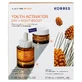 Korres Promo Pack Pino Nero Primus Primus Booster Siero Attivatore di Giovinezza 30ml &amp; Crema Notte Giovinezza GRATUITA per attenuare le rughe e l'elasticità 15ml