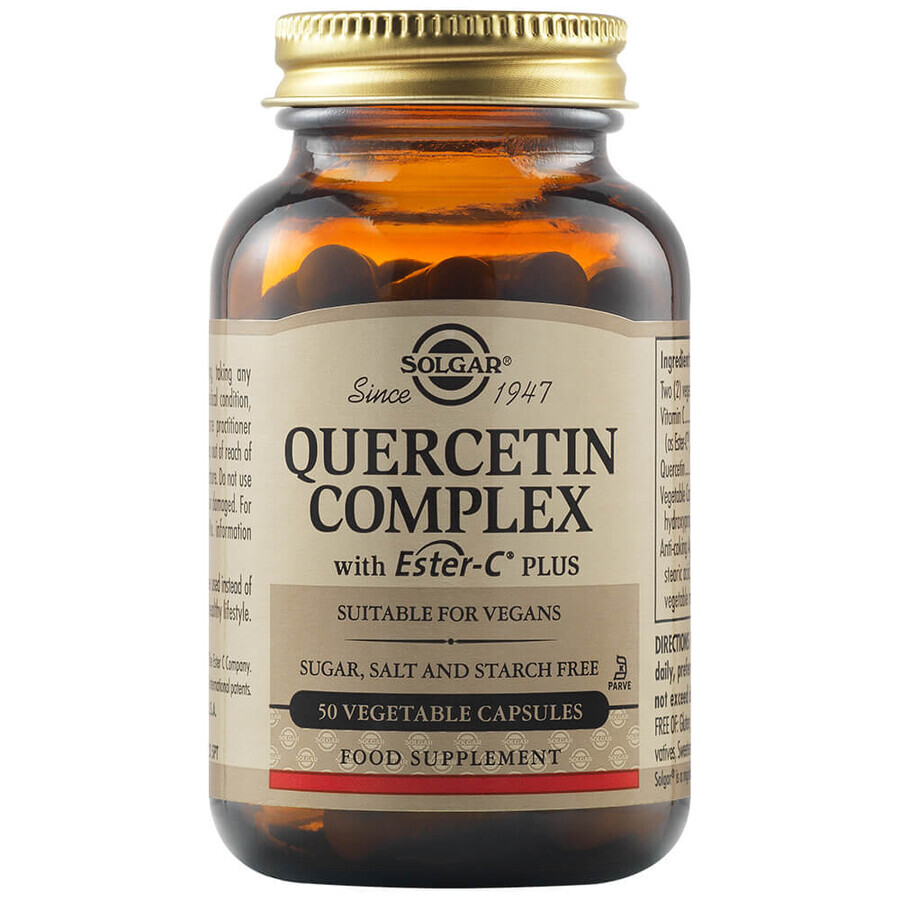 Quercetinecomplex, 50 capsules, Solgar