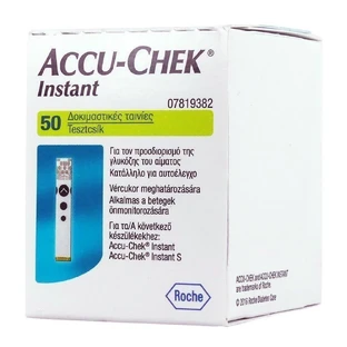 Roche Accu-Chek Instant 50 Bloedglucoseteststrips