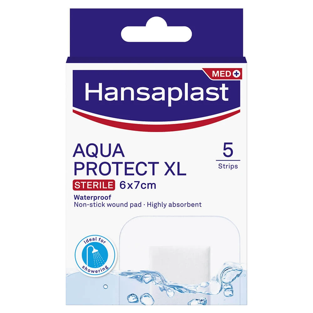 Hansaplast Aqua Protect XL Waterdichte Pads 6x7cm 5st