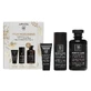 Apivita Promo Pack Crema viso uomo 50ml, Gel detergente Black Detox 50ml e in omaggio il lavaggio corpo-capelli uomo 250ml
