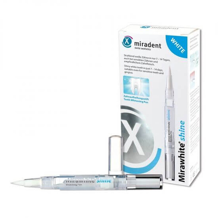 Mirawhite Shine tandenbleekpen, 1.8 ml, Miradent