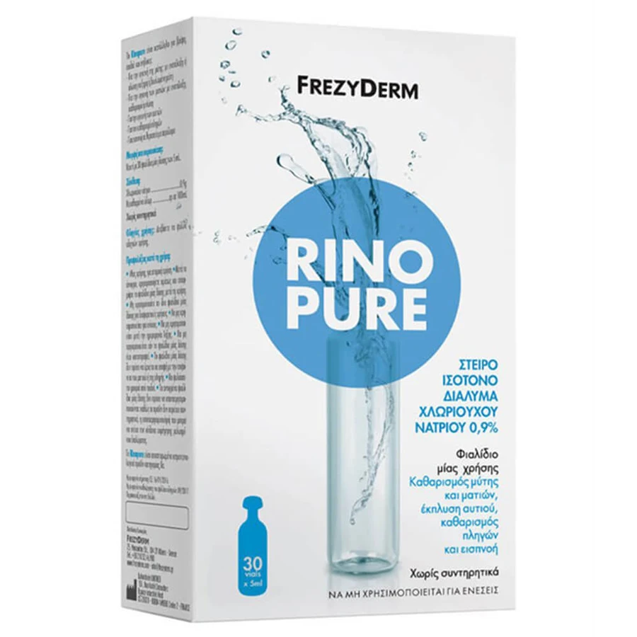 Frezyderm Rinopure Natural Serum Ampoules 30x5ml