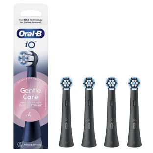 Oral B iO Ersatzteile Gentle Care Schwarz 4tlg.