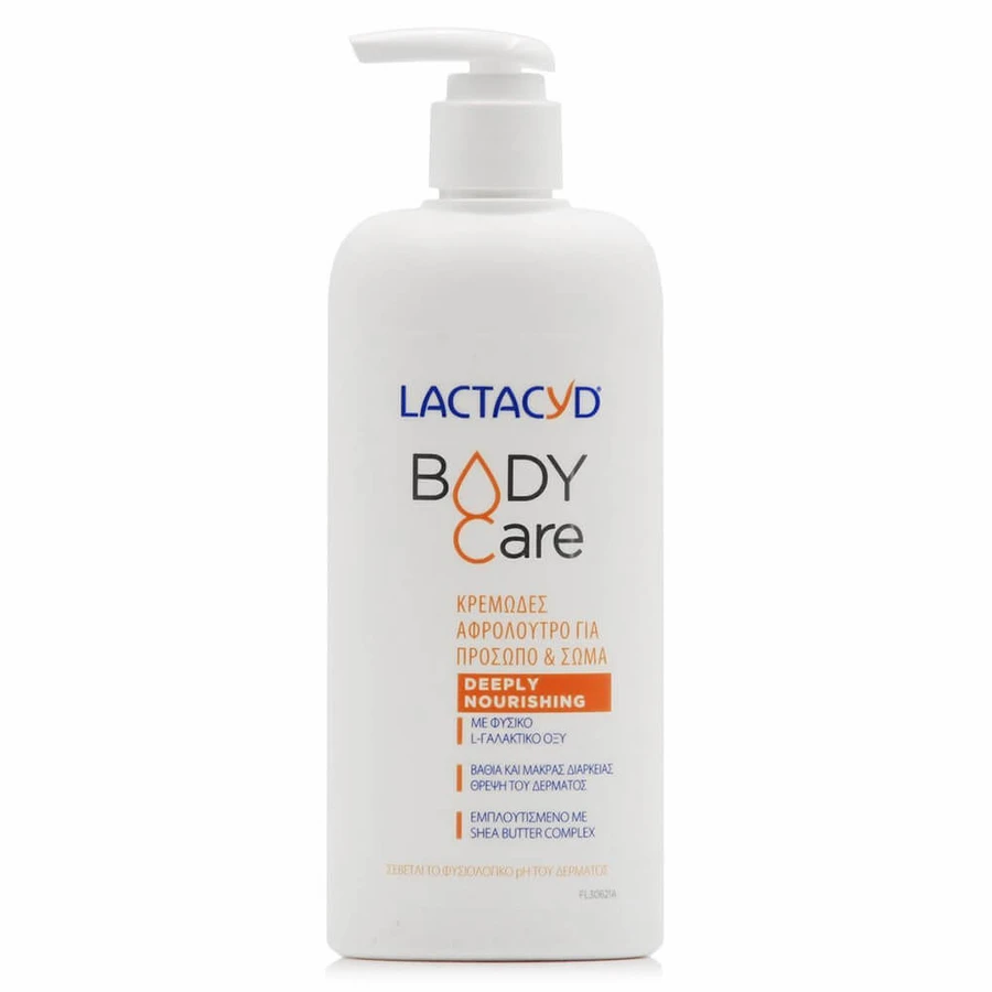 Lactacyd Cuidado Corporal Gel de Ducha Cremoso para Cara y Cuerpo Nutrición Profunda 300ml