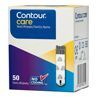 Ascensia Contour Care Blood Glucose Monitoring Strips 50strips