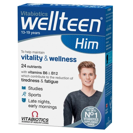 Vitabiotics Wellteen Him 30tabs: ceny i cechy