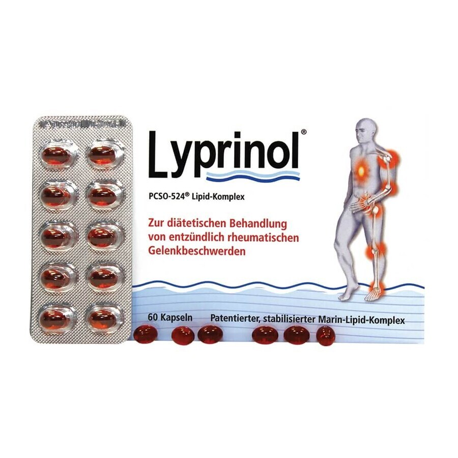 Lyprinol marine lipid complex, 60 capsules, Pharmalink