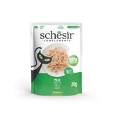 SCHESIR Complementary In Jelly, Chicken, sachet wet cat food, (in aspic), 70g