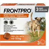 FRONTPRO, externe Entwurmung Hunde, M(4 - 10kg), Kautabletten, 28mg x 3 Stück