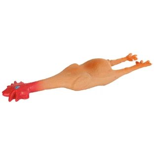 Trixie, kippenspeeltje, met geluid, latex, 47cm, veelkleurig