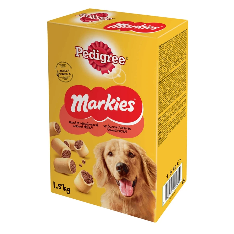 PEDIGREE Markies, hondensnacks, koekjes, merg smaak, 500g