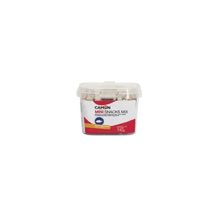 CAMON Mini Snacks Mix, XS-S, Lachs, Belohnungsbox Hunde, 140g