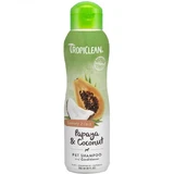 TROPICLEAN, shampoo and conditioner 2in1 dogs, Papaya and Coconut, bottle, 592ml