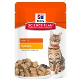 Hill's SP Feline Adult Meat Bites in Sauce with Chicken, Pouch, 85 g