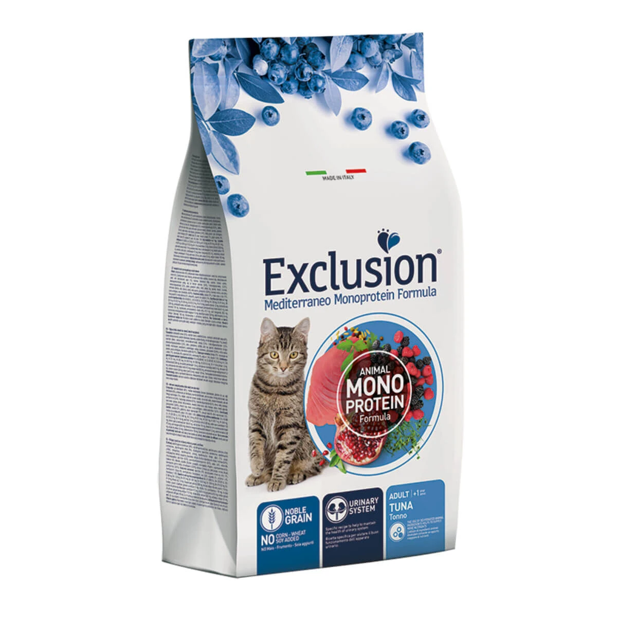 EXCLUSIE Mediterraneo Monoprotein Formula, Tonijn, enkelvoudig eiwit droogvoer voor katten, 1,5kg
