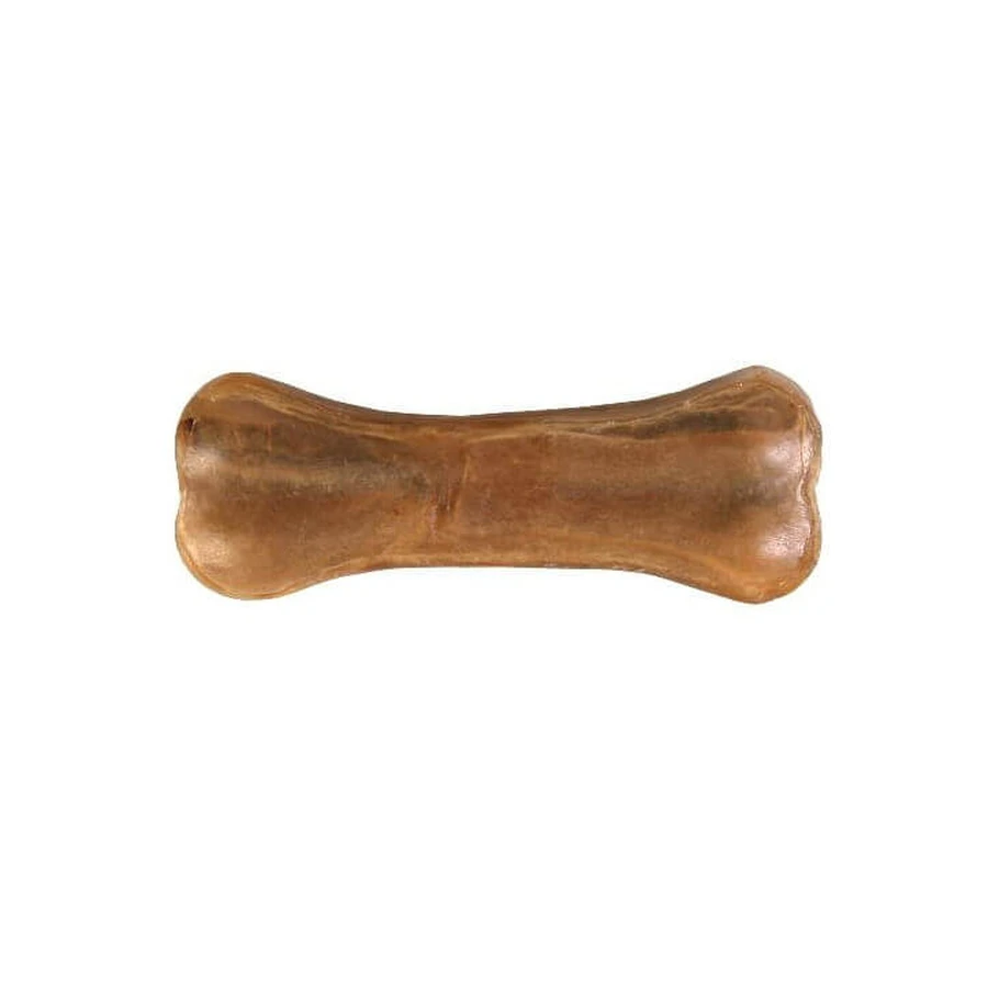 Hueso prensado Trixie, 8 cm, de piel de becerro
