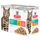 HILL'S Science Plan Perfect Weight, Kip en Zalm, zakje vochtig kattenvoer, obesitas, (in saus), bax, 85g x 12st
