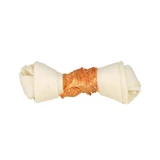 Trixie Dog Fun Dog Tooth Fun Dog Bone Knotted with Chicken Breast, 15 cm, 70 g