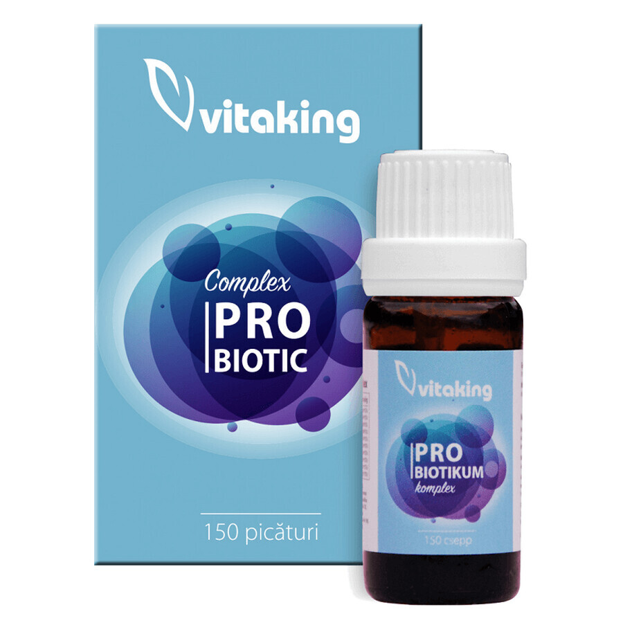 Probiotic Complex (10 types of bacteria), 6 ml, Vitaking