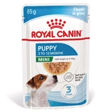 ROYAL CANIN Mini Puppy, comida húmeda para perros jóvenes, (en salsa), 85g