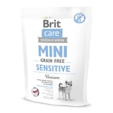 BRIT Care Mini Sensitive, XS-S, Hunted, getreidefreies Trockenfutter für Hunde mit Verdauungsproblemen, 400g