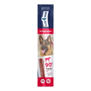 CLUB 4 PAWS Premium Stick, Hundeleckerli, Sticks, Rindfleisch, 12g