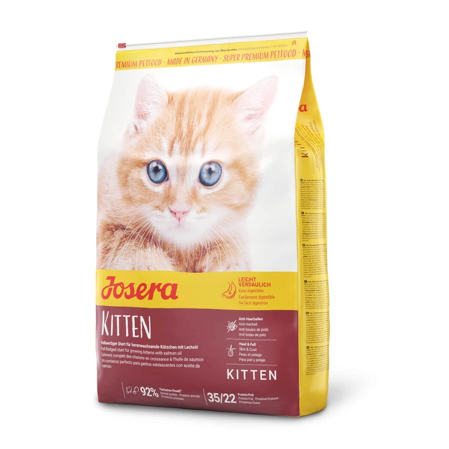 JOSERA Kitten, Zalm, droogvoer voor jonge katten, 400g