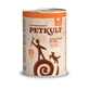 PETKULT Grain Free Adult, Indyk, bezzbożowa mokra karma w puszce dla psów, 800g
