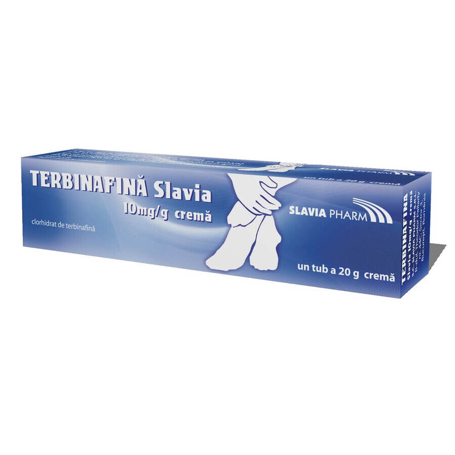 Terbinafine crème 10 mg/g, 20 g, Slavia