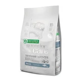NATURES PROTECTION Superior Care Superior Care Perros Blancos Small&Mini, Pescado Blanco, alimento seco sin cereales para perros, reduce las manchas marrones en perros blancos, 1,5kg