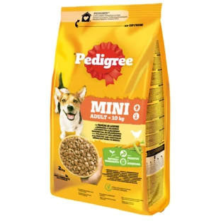 PEDIGREE Mini Adult, XS-S, Pollo e Verdure, cibo secco per cani, 2kg