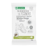 NATURES PROTECTION Superior Care Superior Care White Fur, White Fish, grain free functional rewards dogs, white fur, oral hygiene, 150g