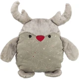 TRIXIE Kerstmis Ren, pluche knuffel honden XS-XL, fysieke activiteiten, textiel, beige, 30cm