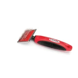 CAMON Borstel met stalen tanden en afgeronde punten, M, hondenborstel, 4,5x8,5cm