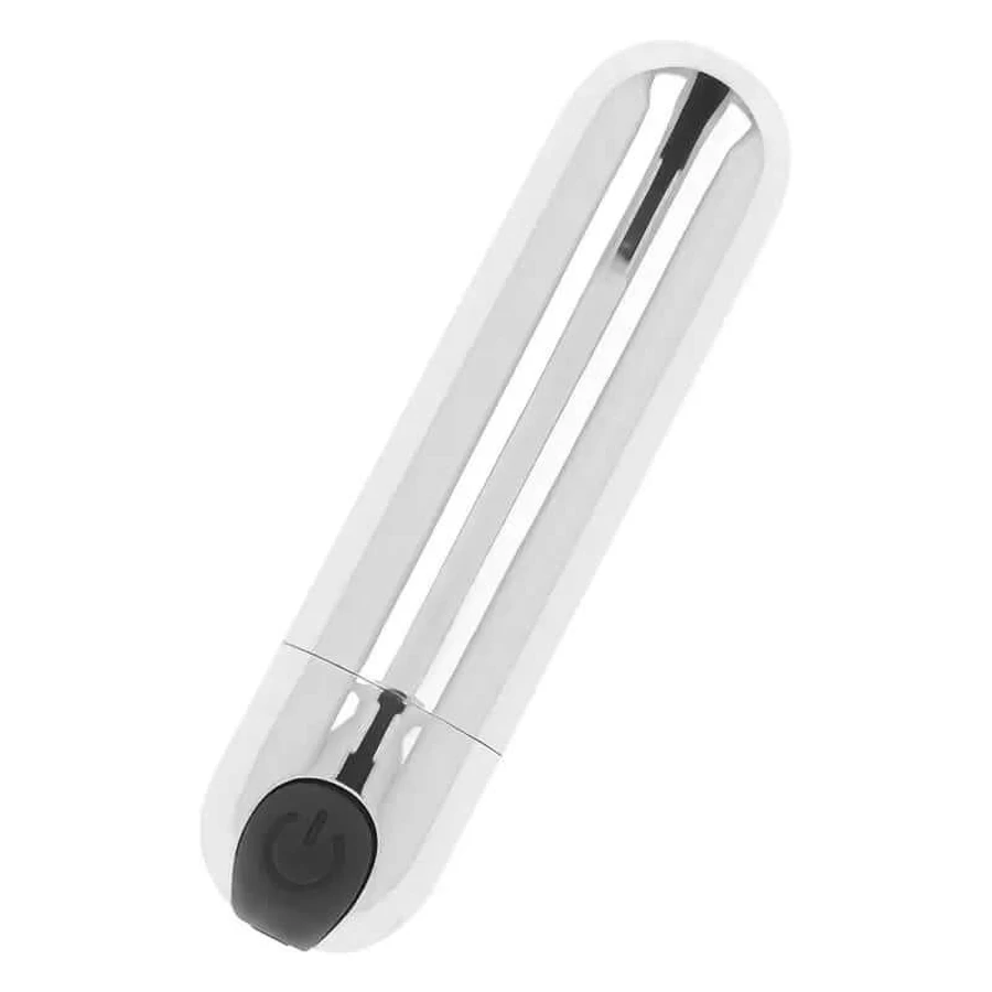 Ohmama Vibratori Vibranti Bullet Argento 8 Cm