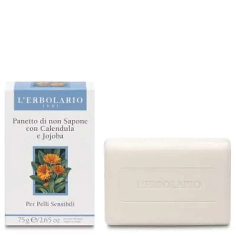 L'Erbolario Seife ohne Seife Gesichtsbehandlung Calendula Jojoba Past 75Gr