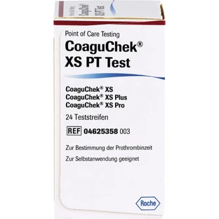Kits de prueba INR para CoaguChek XS, 24 unidades, Roche