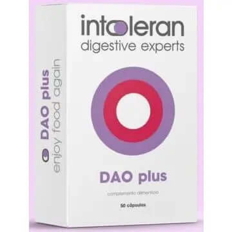 Intoleranz Dao Plus, 50 Kapseln