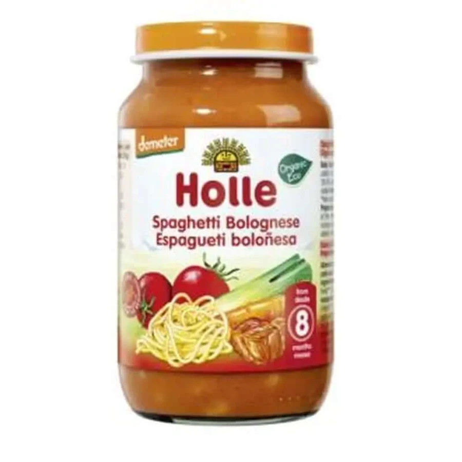 Holle Spaghetti Bolognese Months Jar 220Gr.