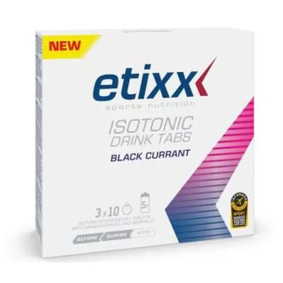 Etixx Isotonic Zwarte Bes Effervescent 3Udsx10