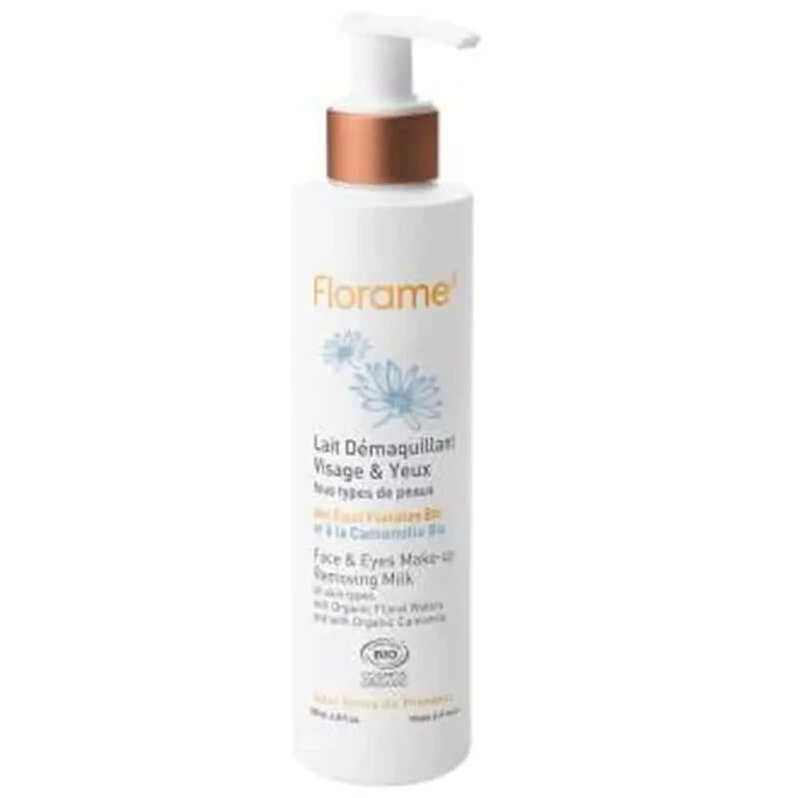 Florame Reinigungsmilch Gesicht & Augen 200Ml