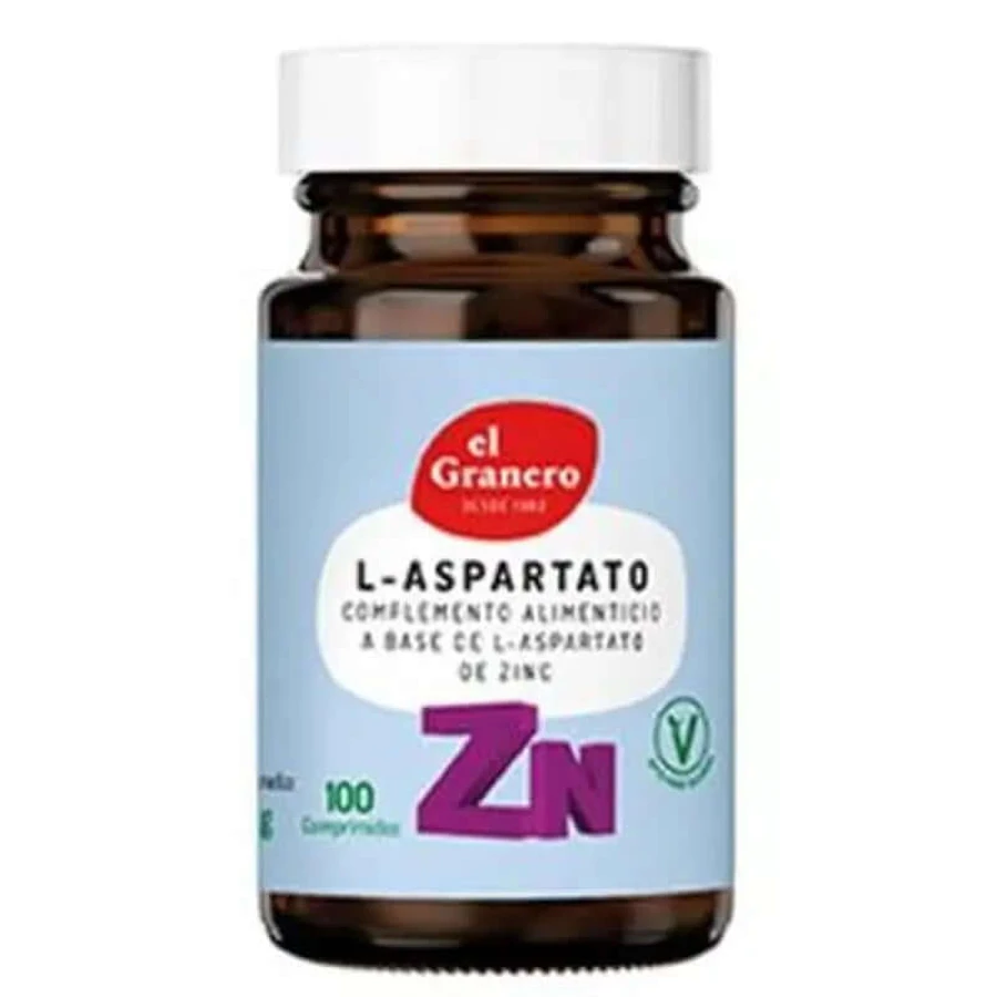 El Granero Zink L-Aspartaat 100 Tabletten
