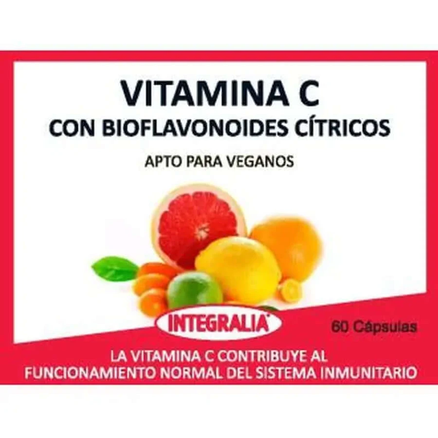 Integralia Vitamine C Met Citrus Bioflavonoïden 60 Capsules