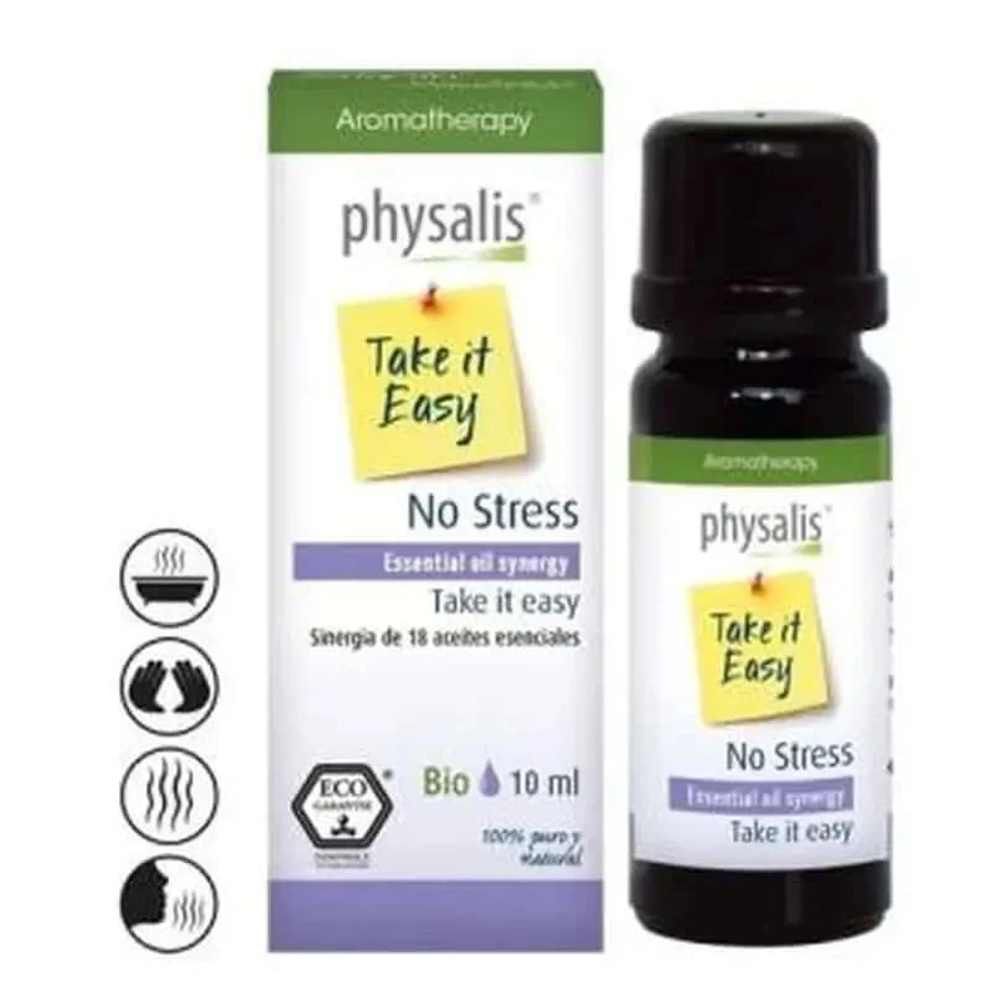 Physalis No Stress Olio Essenziale Sinergico 10Ml. Bio
