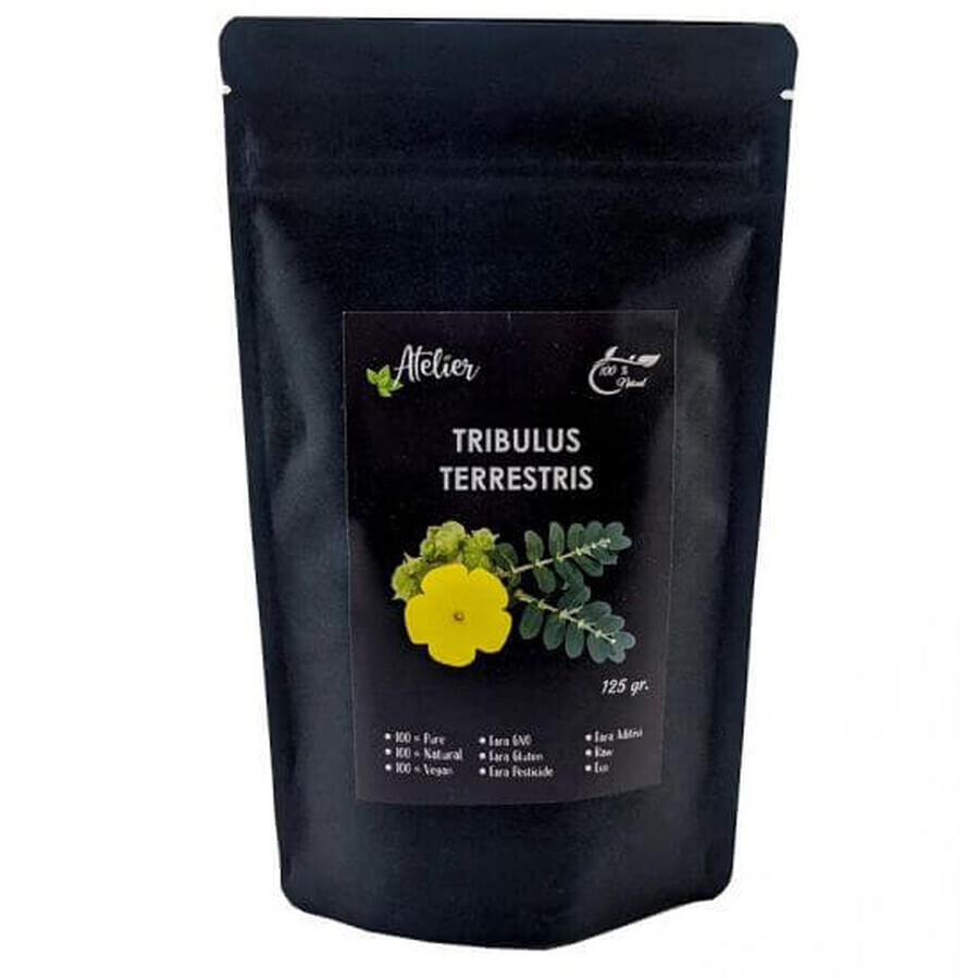 Tribulus terrestris pulbere, 125g, Sanoviva Farma