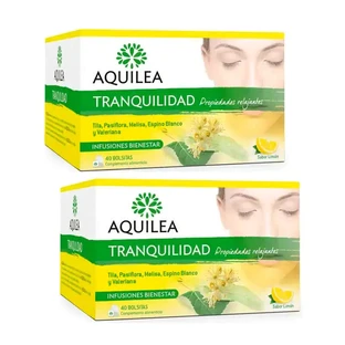 Aquilea Infusions Tranquility, Packung mit 2 x 40 Beuteln