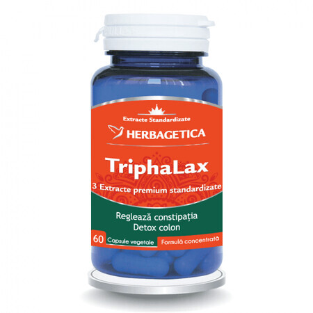 Triphalax, 60 capsules, Herbagetica